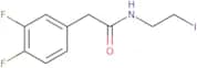 2-(3,4-Difluorophenyl)-N-(2-iodoethyl)acetamide