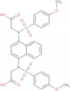 2,2'-(Naphthalene-1,4-diylbis(((4-methoxyphenyl)sulfonyl)azanediyl))diacetic acid disodium