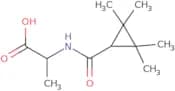 (2R)-2-[(2,2,3,3-Tetramethylcyclopropyl)formamido]propanoic acid