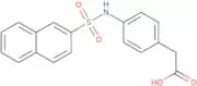 2-[4-(Naphthalene-2-sulfonamido)phenyl]acetic acid