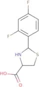2-(2,4-Difluorophenyl)-1,3-thiazolidine-4-carboxylic acid