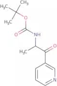 tert-Butyl N-[1-oxo-1-(pyridin-3-yl)propan-2-yl]carbamate