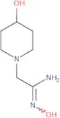 N'-Hydroxy-2-(4-hydroxypiperidin-1-yl)ethanimidamide