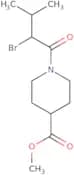Methyl 1-(2-bromo-3-methylbutanoyl)piperidine-4-carboxylate