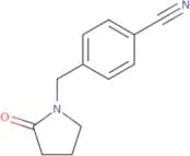 4-[(2-Oxopyrrolidin-1-yl)methyl]benzonitrile