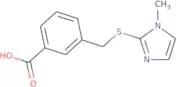 3-{[(1-Methyl-1H-imidazol-2-yl)sulfanyl]methyl}benzoic acid
