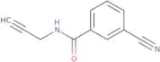 3-Cyano-N-(prop-2-yn-1-yl)benzamide