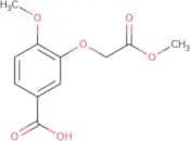 4-Methoxy-3-(2-methoxy-2-oxoethoxy)benzoic acid