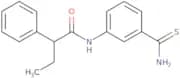 N-(3-Carbamothioylphenyl)-2-phenylbutanamide