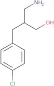 3-Amino-2-[(4-chlorophenyl)methyl]propan-1-ol