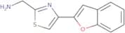[4-(1-Benzofuran-2-yl)-1,3-thiazol-2-yl]methanamine