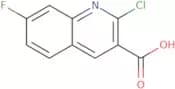 2-Chloro-7-fluoroquinoline-3-carboxylic acid