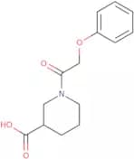 1-(Phenoxyacetyl)piperidine-3-carboxylic acid