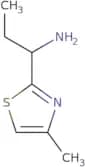 1-(4-Methyl-1,3-thiazol-2-yl)propan-1-amine