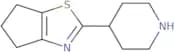 4-{4H,5H,6H-Cyclopenta[D][1,3]thiazol-2-yl}piperidine