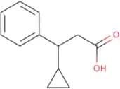 3-Cyclopropyl-3-phenylpropanoic acid