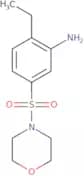 2-Ethyl-5-(morpholine-4-sulfonyl)aniline