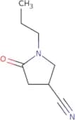 5-Oxo-1-propylpyrrolidine-3-carbonitrile