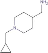 1-[1-(Cyclopropylmethyl)-4-piperidinyl]methanamine