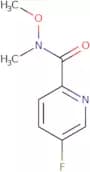 5-Fluoro-N-methoxy-N-methylpyridine-2-carboxamide