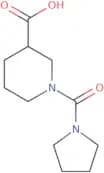 1-(Pyrrolidine-1-carbonyl)piperidine-3-carboxylic acid