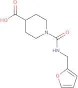 1-[(Furan-2-ylmethyl)carbamoyl]piperidine-4-carboxylic acid
