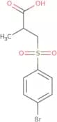3-(4-Bromobenzenesulfonyl)-2-methylpropanoic acid