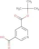 5-[(tert-Butoxy)carbonyl]pyridine-3-carboxylic acid
