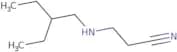 3-[(2-Ethylbutyl)amino]propanenitrile