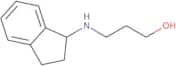 3-[(2,3-Dihydro-1H-inden-1-yl)amino]propan-1-ol