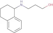 3-[(1,2,3,4-Tetrahydronaphthalen-1-yl)amino]propan-1-ol