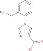 1-(2-Ethylphenyl)-1H-1,2,3-triazole-4-carboxylic acid