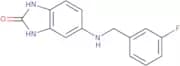 5-{[(3-Fluorophenyl)methyl]amino}-2,3-dihydro-1H-1,3-benzodiazol-2-one