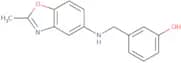 3-{[(2-Methyl-1,3-benzoxazol-5-yl)amino]methyl}phenol