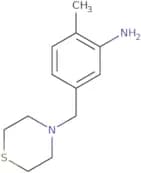 2-Methyl-5-(thiomorpholin-4-ylmethyl)aniline