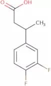 3-(3,4-Difluorophenyl)butanoic acid