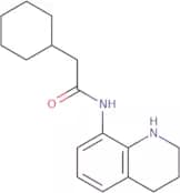 2-Cyclohexyl-N-(1,2,3,4-tetrahydroquinolin-8-yl)acetamide