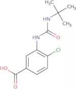 3-[(tert-Butylcarbamoyl)amino]-4-chlorobenzoic acid