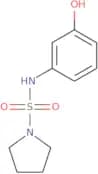 N-(3-Hydroxyphenyl)pyrrolidine-1-sulfonamide
