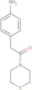 2-(4-Aminophenyl)-1-(thiomorpholin-4-yl)ethan-1-one