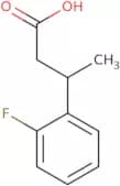3-(2-Fluorophenyl)butanoic acid