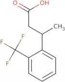 3-[2-(Trifluoromethyl)phenyl]butanoic acid