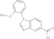 1-(2-Methoxyphenyl)-1H-1,3-benzodiazole-5-carboxylic acid