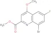 Methyl 8-bromo-6-fluoro-4-methoxyquinoline-2-carboxylate