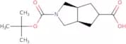rac-(3aR,5R,6aS)-2-[(tert-butoxy)carbonyl]-octahydrocyclopenta[c]pyrrole-5-carboxylic acid