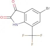 5-Bromo-7-(trifluoromethyl)indoline-2,3-dione