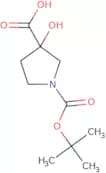 1-(tert-butoxycarbonyl)-3-hydroxypyrrolidine-3-carboxylic acid
