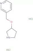 3-{[(3R)-Pyrrolidin-3-yloxy]methyl}pyridine dihydrochloride