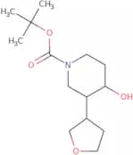 tert-Butyl 4-hydroxy-3-(oxolan-3-yl)piperidine-1-carboxylate