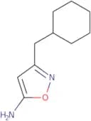 3-(Cyclohexylmethyl)-1,2-oxazol-5-amine